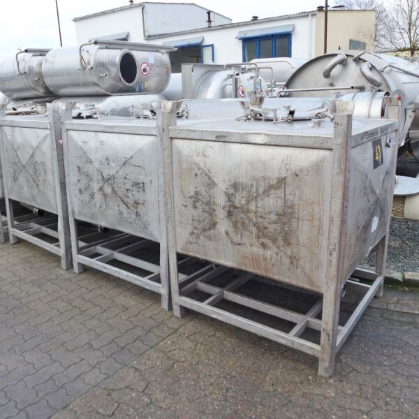 1000 Liter Container aus V2A