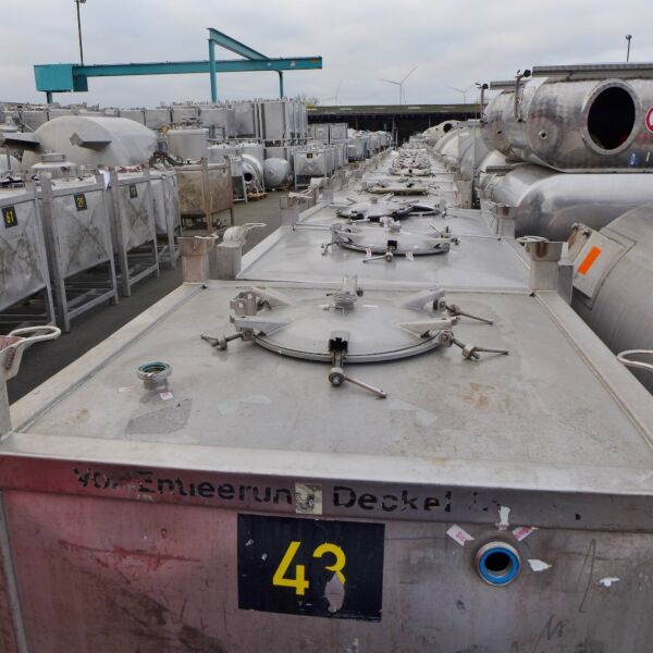 1000 Liter Container aus V2A