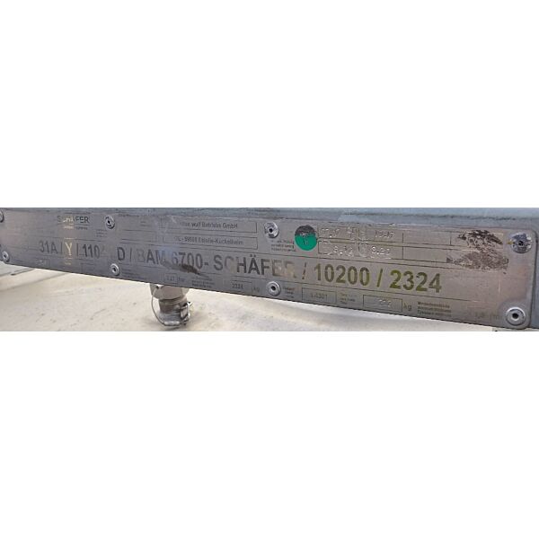 Contenitore IBC da 1000 litri in acciaio inox 304