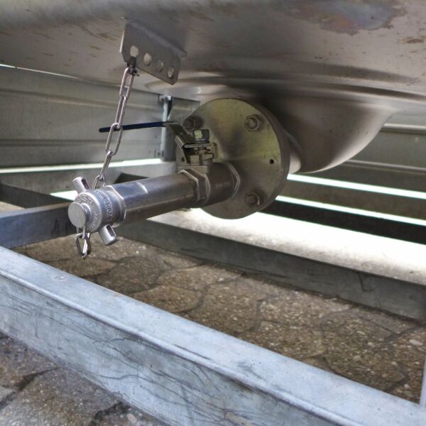Contenitore IBC da 1000 litri in acciaio inox 304