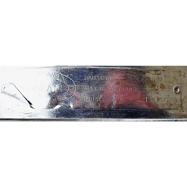 120 liter pressure tank, Aisi 304