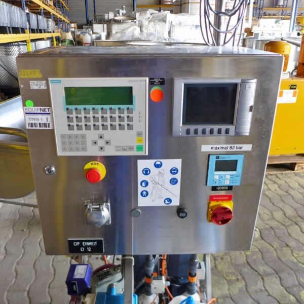 Mobile CIP cleaning system