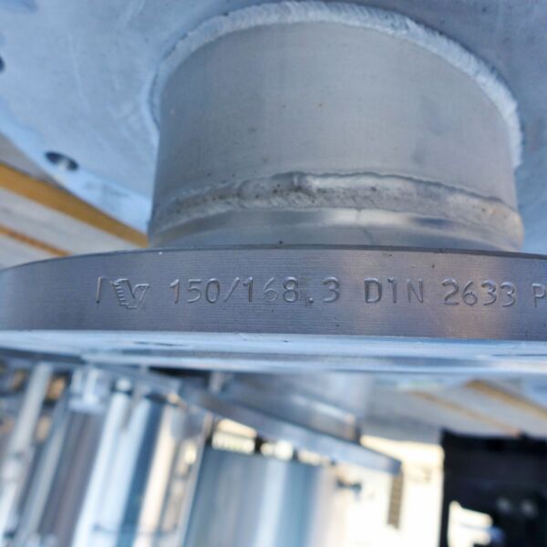 Flangia dell'agitatore in acciaio inox 316