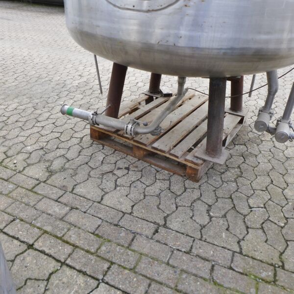 3900 liter pressure tank, Aisi 304