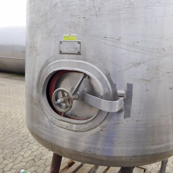 3900 liter pressure tank, Aisi 304