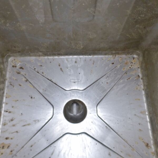Contenitore IBC da 1000 litri in acciaio inox 304