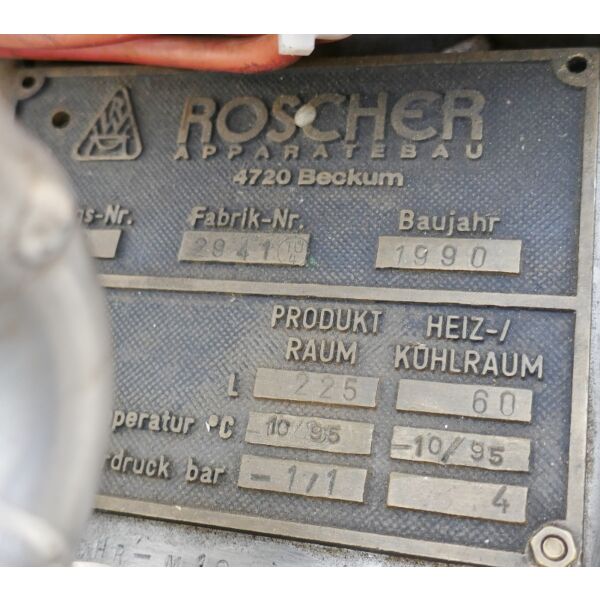 225 Liter heiz-/kühlbarer Druckbehälter aus V4A mit Propellerrührwerk