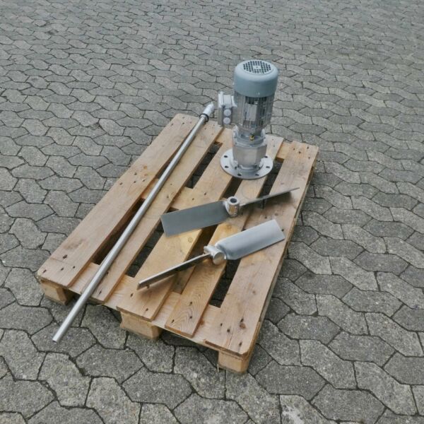 Brand-new 1,1 KW / 92 rpm blade agitator-FIT/B