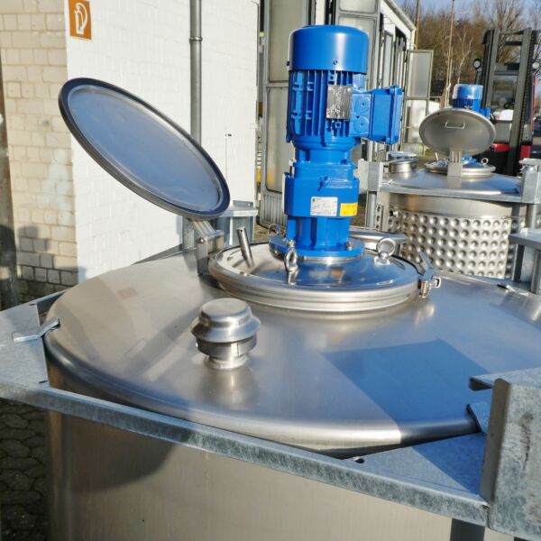 Werksneuer 1023 Liter Rührwerkscontainer mit Balkenrührwerk (Typ AIT)