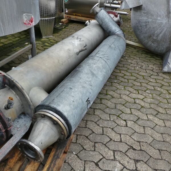Serbatoio riscaldabile/raffreddabile da 1750 litri in acciaio inox 316