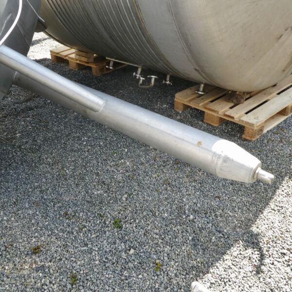 Recipiente a pressione riscaldabile/raffreddabile da 13700 litri in acciaio inox 316