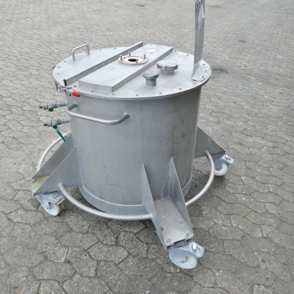 300 liter heat-/coolable tank, Aisi 304
