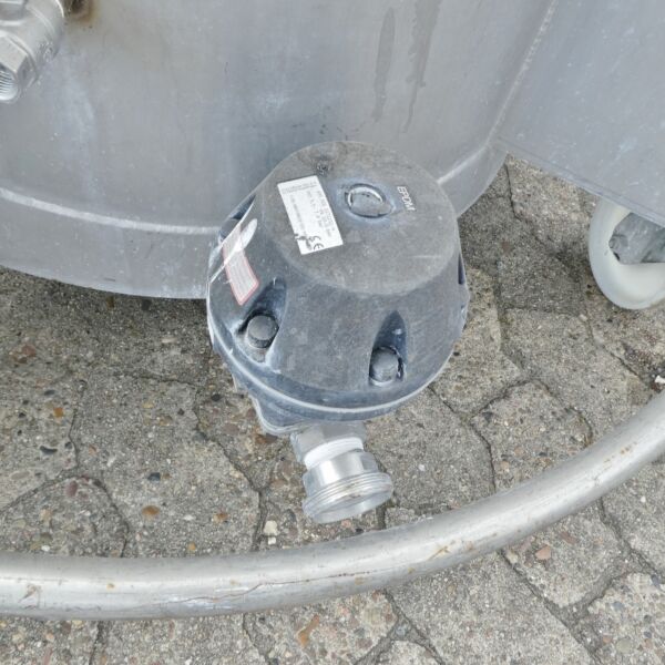 300 liter heat-/coolable tank, Aisi 304