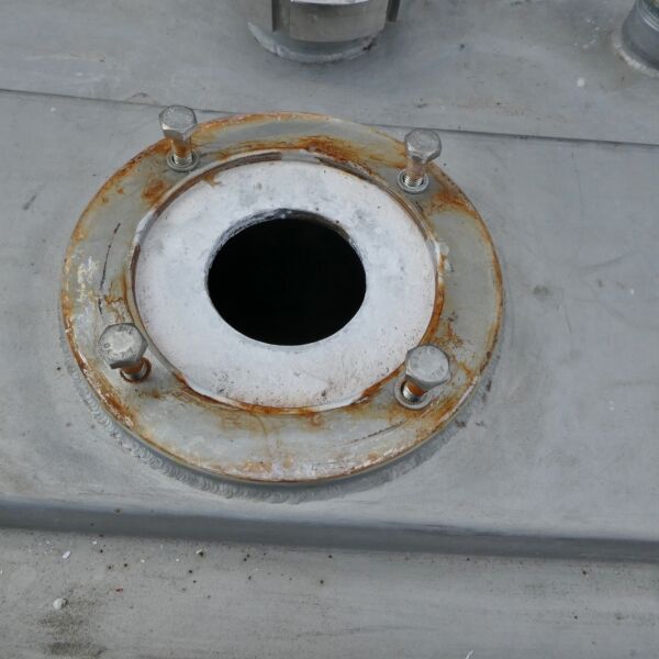 300 liter heat-/coolable tank, Aisi 304