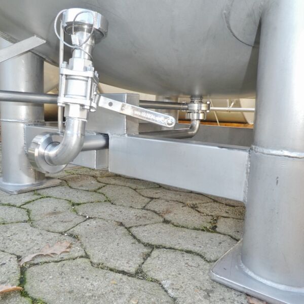 1100 Liter Druckbehälter aus V2A