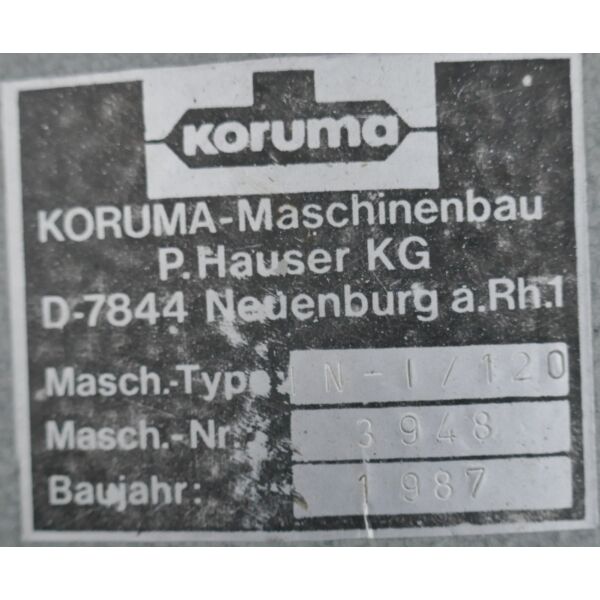 Miscelatore a circolazione Koruma N-1/120 9 kW