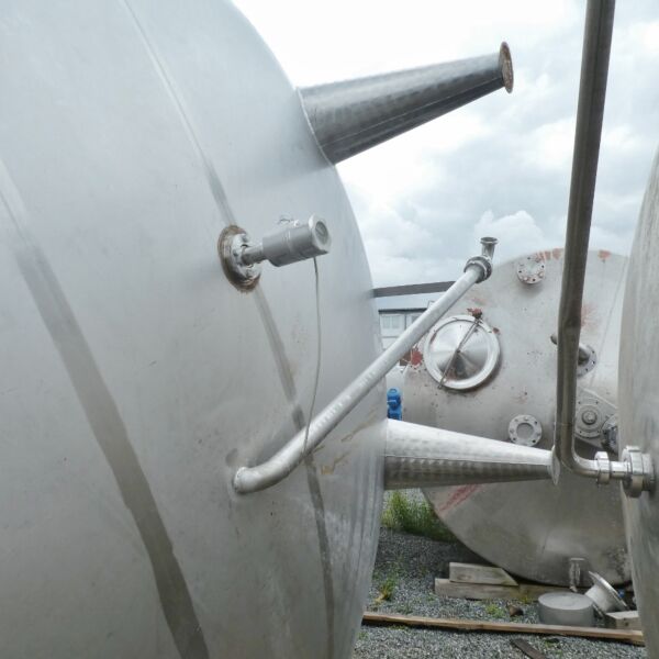 43000 Liter Lagertank aus V2A für Lebensmittel
