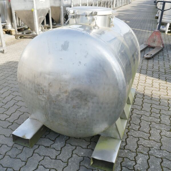 1000 liter tank, Aisi 304