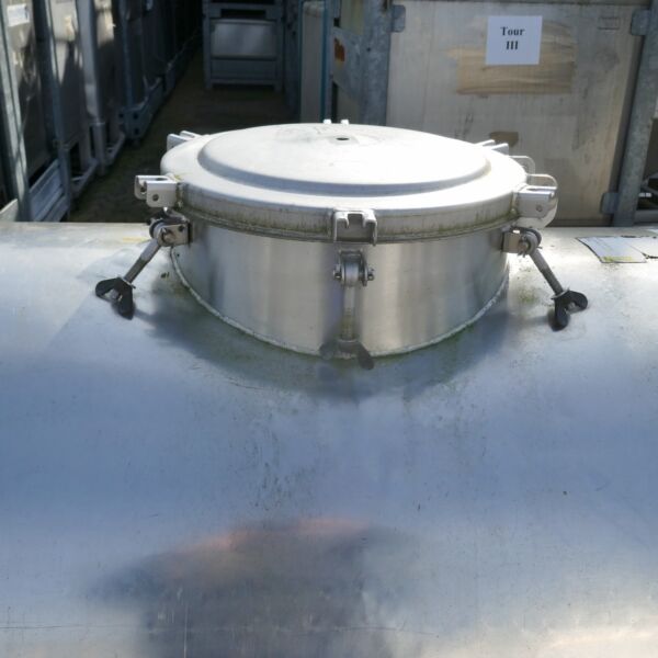 1000 liter tank, Aisi 304