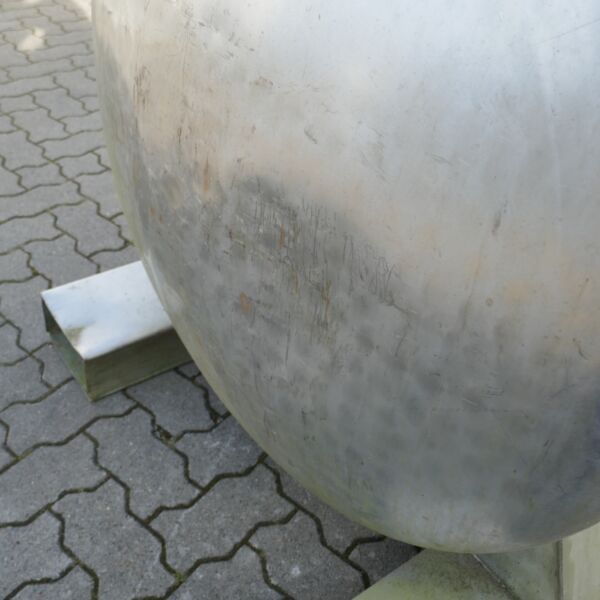 1000 liter tank, Aisi 304