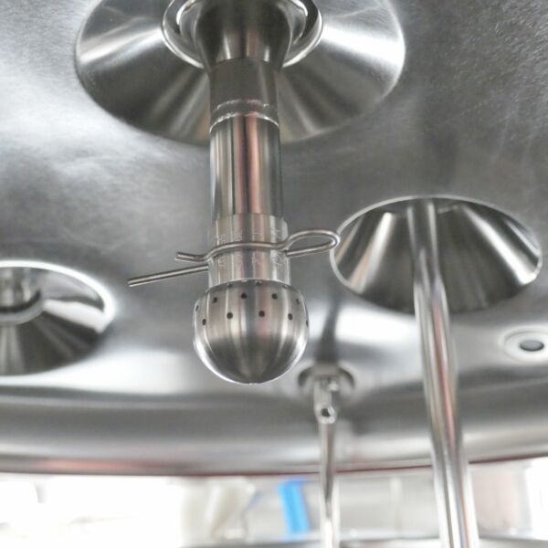Unused 150 liter mobile heat-/coolable pharma process vessel, Aisi 316 with magnetic agitator