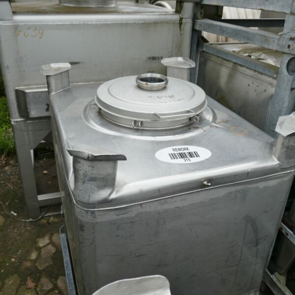 500 Liter Container aus V2A
