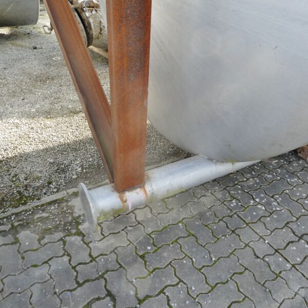 Serbatoio a pressione riscaldabile/raffreddabile da 15000 litri in acciaio inox 304