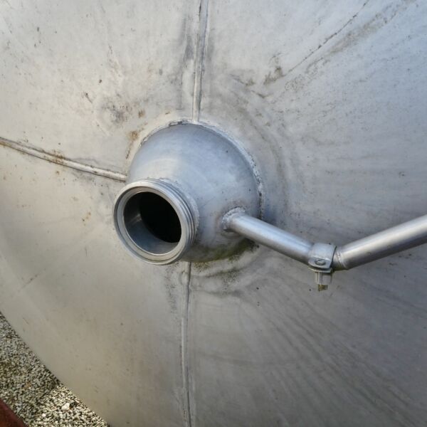 Serbatoio a pressione riscaldabile/raffreddabile da 15000 litri in acciaio inox 304