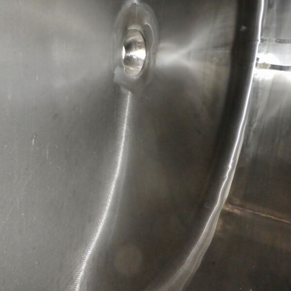 Serbatoio a pressione riscaldabile/raffreddabile da 15000 litri in acciaio inox 304