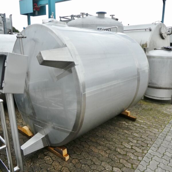 Serbatoio da 6000 litri in acciaio inox 304