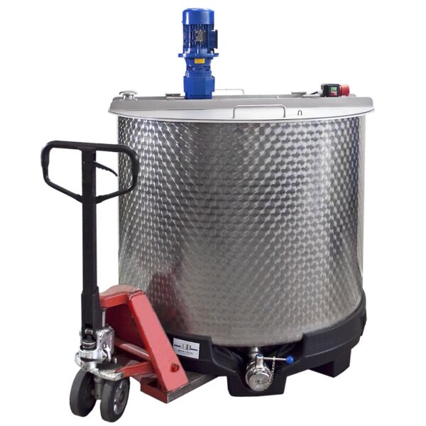 Werksneuer 1150 Liter Rührwerksbehälter mit schnellem Propellerrührwerk (Typ SDE)