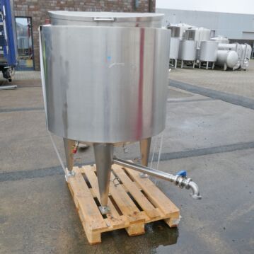 500&#x20;Liter&#x20;heiz-&#x2F;k&#xFC;hlbarer&#x20;Beh&#xE4;lter&#x20;aus&#x20;V2A
