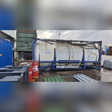 25000&#x20;Liter&#x20;22T6&#x20;ISO-Tankcontainer&#x20;&#x2F;&#x20;heizbarer&#x20;Druckbeh&#xE4;lter&#x20;aus&#x20;Edelstahl