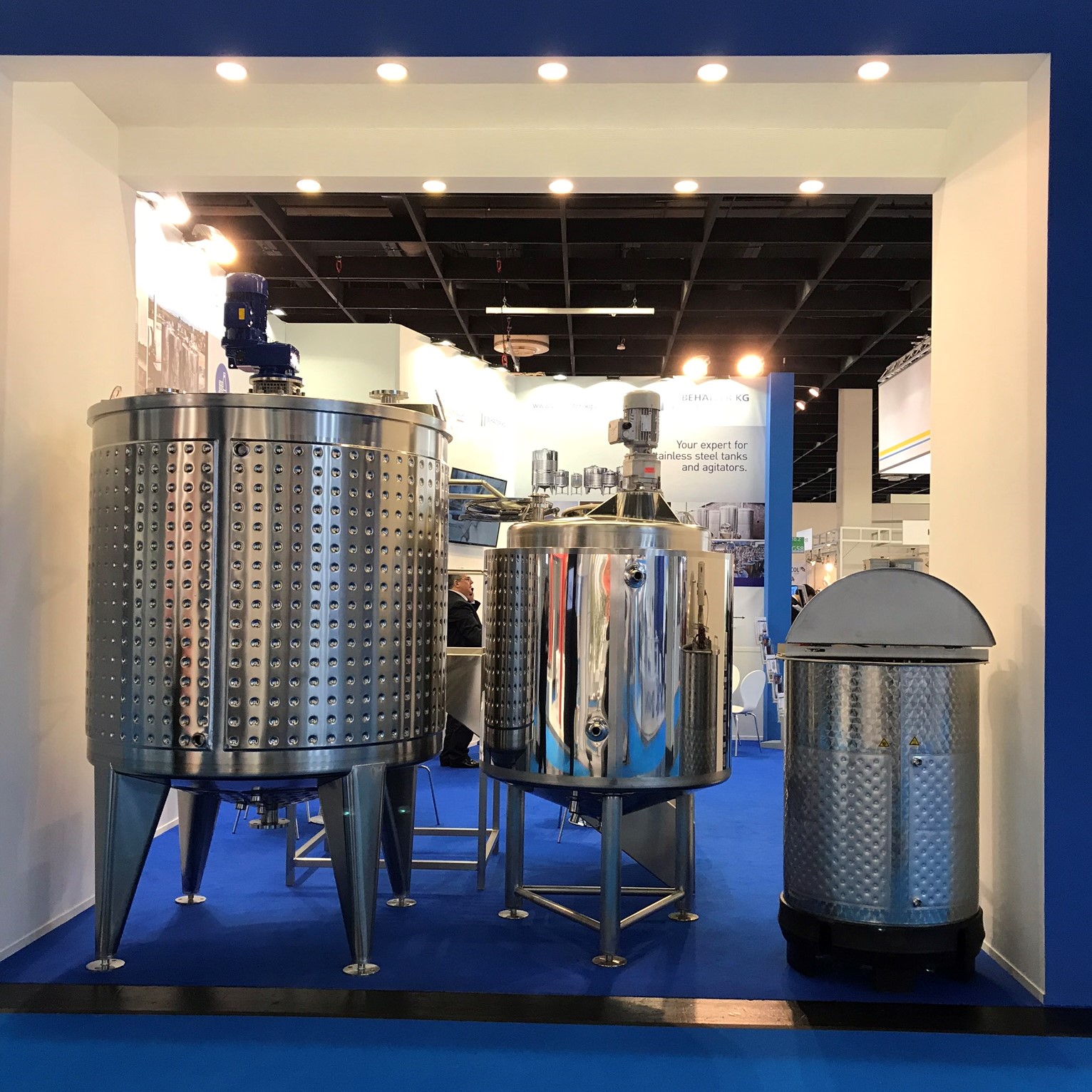 Behälter KG exhibits at the Anuga FoodTec fair '18 / 19 in Cologne 