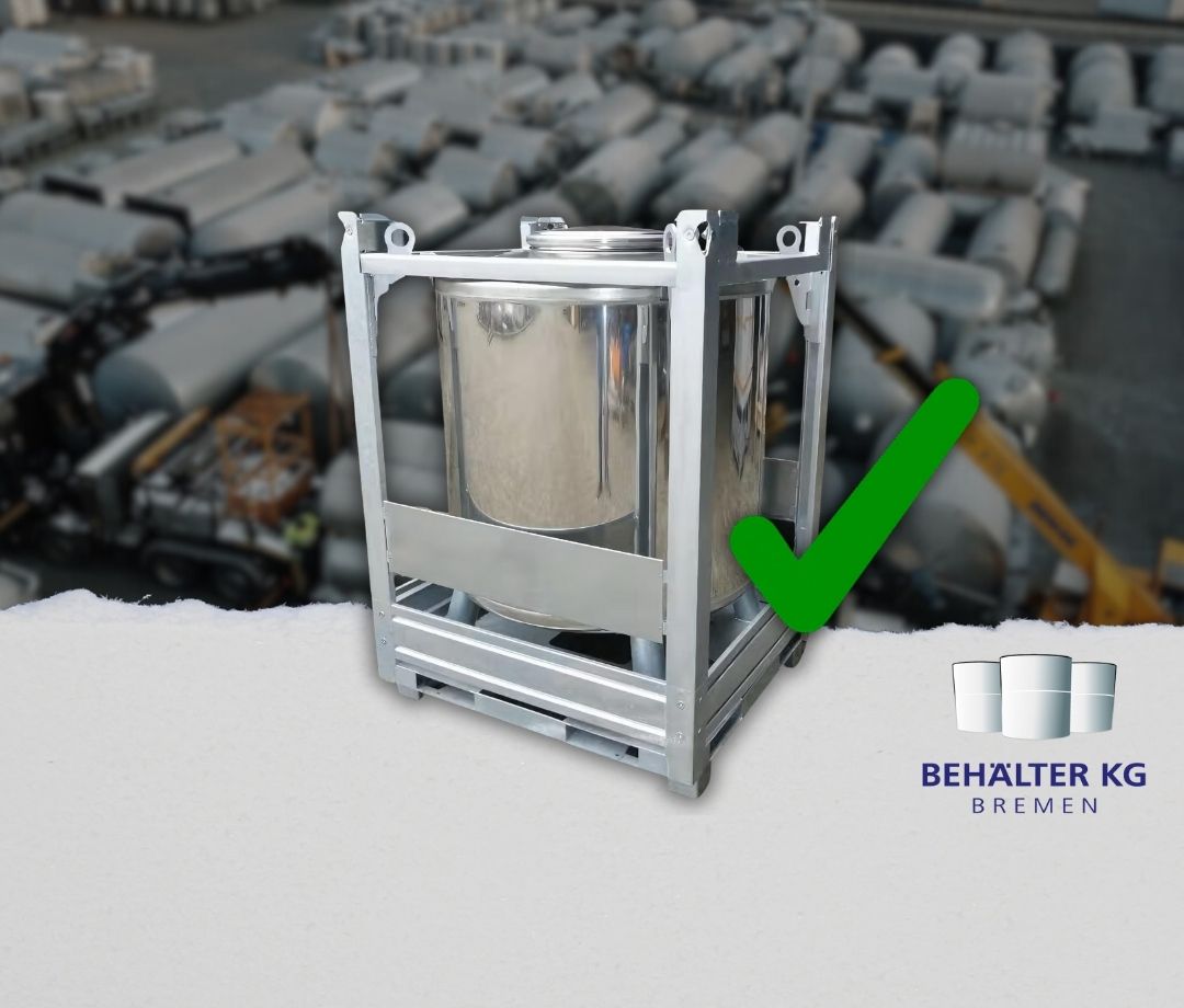 Prüfung & Zulassung gebrauchter IBC-Container – das müssen Sie wissen