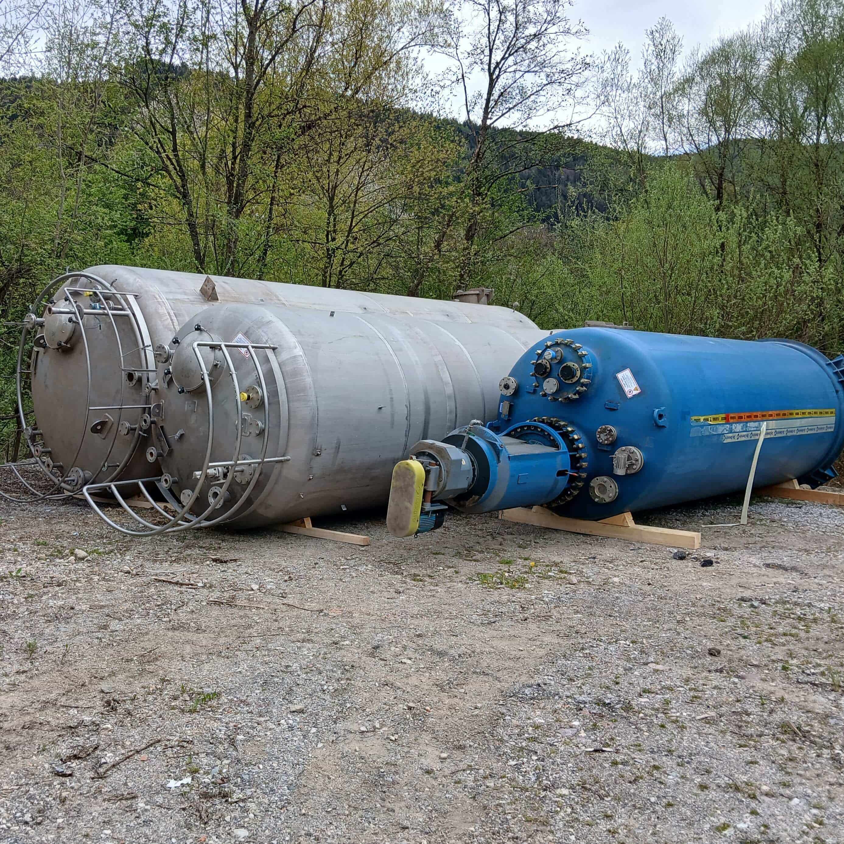 Edelstahl Lagertanks