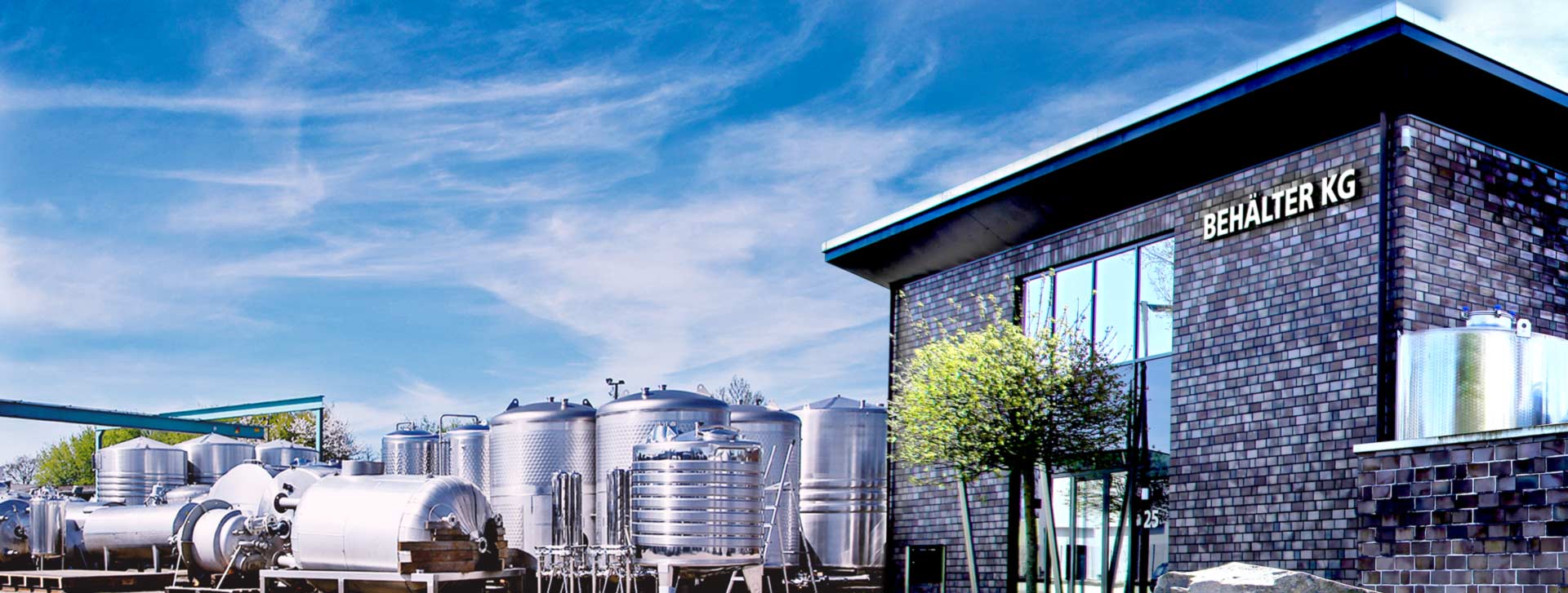 Firmengel&auml;nde und Lager der Beh&auml;lter KG Bremen