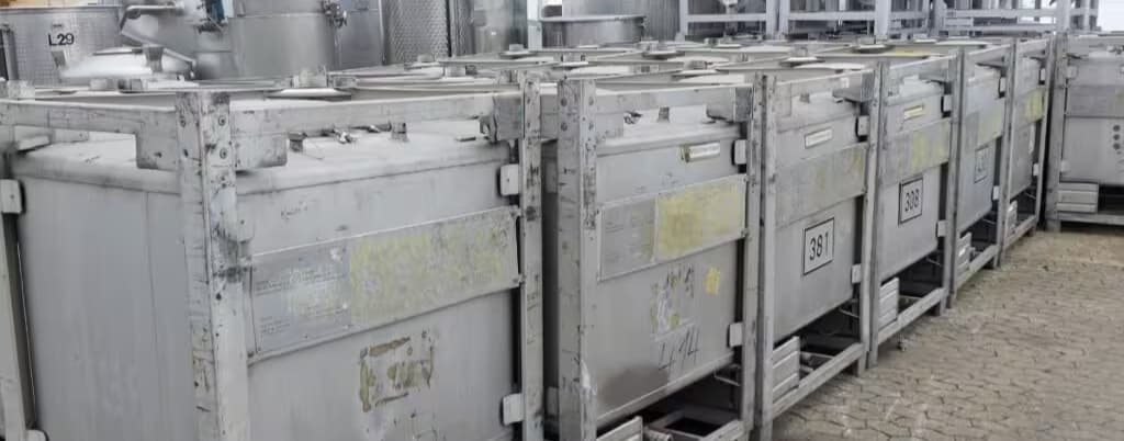 Gebrauchte Behälter