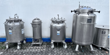 Serbatoi mobili in acciaio inox