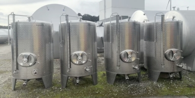 Serbatoi verticali in acciaio inox